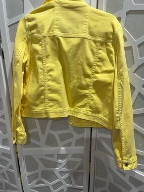 Michael Kors Kids Yellow Denim Jacket